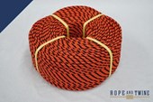PE Trap Rope: Orange / Black